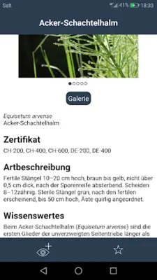 Feldbotanik android App screenshot 8